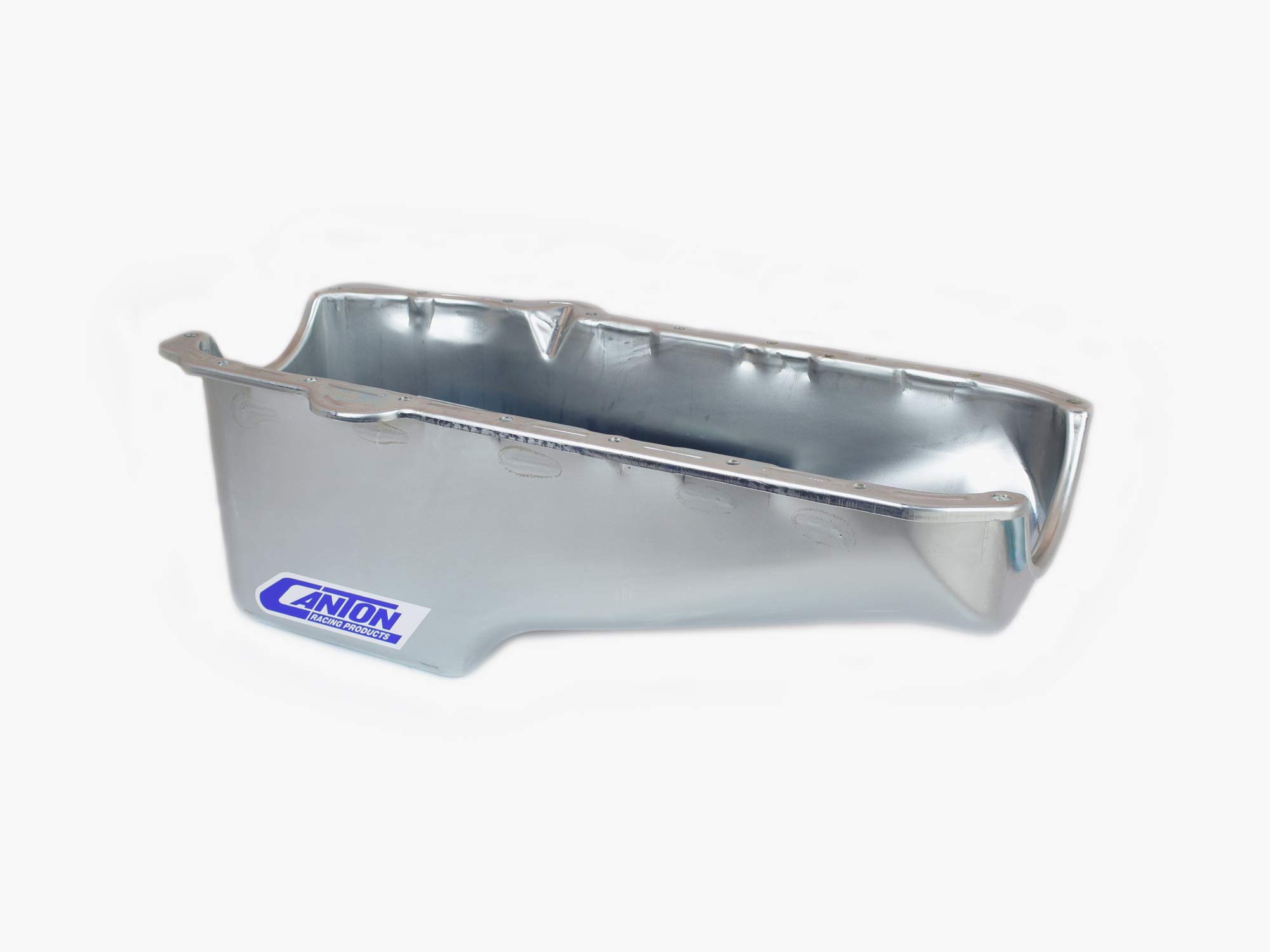 Canton Racing Products 11-200 Small Block Chevy Oil Pan - Stock Appearing Circle Track Performance Oil Pan for Racing & High-Performance Engines | Ideal for Track Days, Drag Racing & Engine Builds