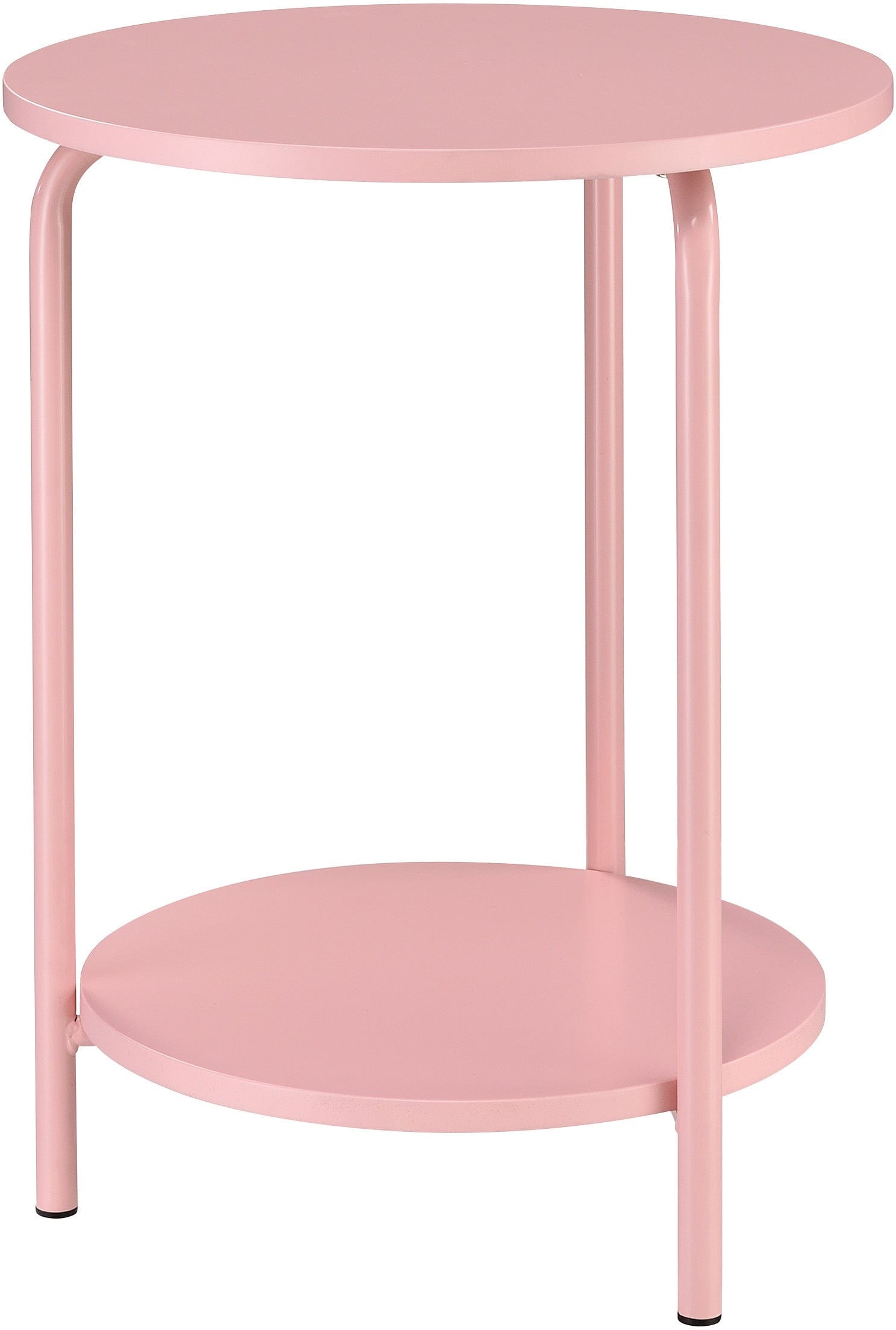 Office Star Elgin Accent Table - Modern Side Table for Living Room, Bedroom & Office - Small End Table with Sturdy Metal Base - Perfect for Coffee, Books & Decor (ELG)