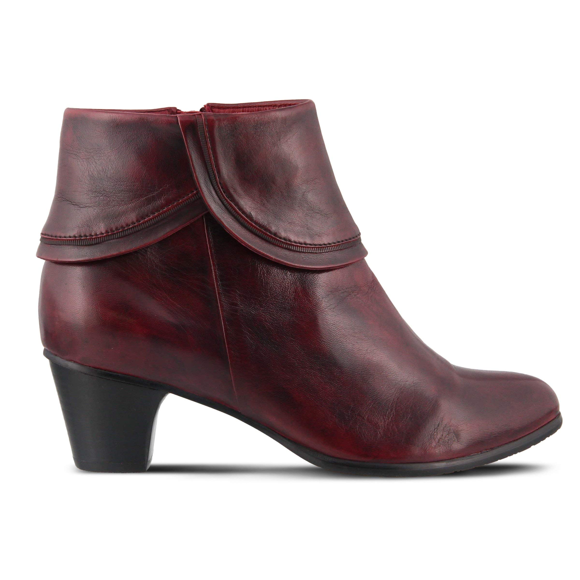 Spring Step Women's Ankle Boots - Comfortable & Stylish Low Heel Booties for Fall & Winter | Perfect for Office, Casual Outfits & Date Nights