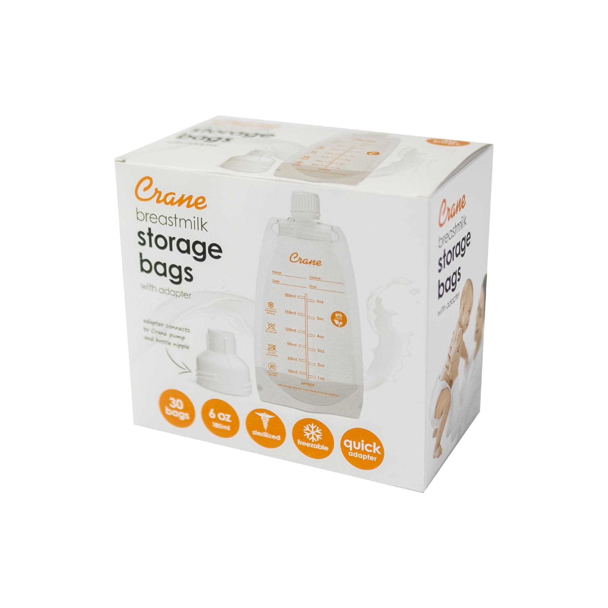 Premium Breast Milk Storage Bags - 30 Count, BPA Free, Leak Proof for Safe Milk Storage | Ideal for Pumping, Freezing & Organizing Breast Milk