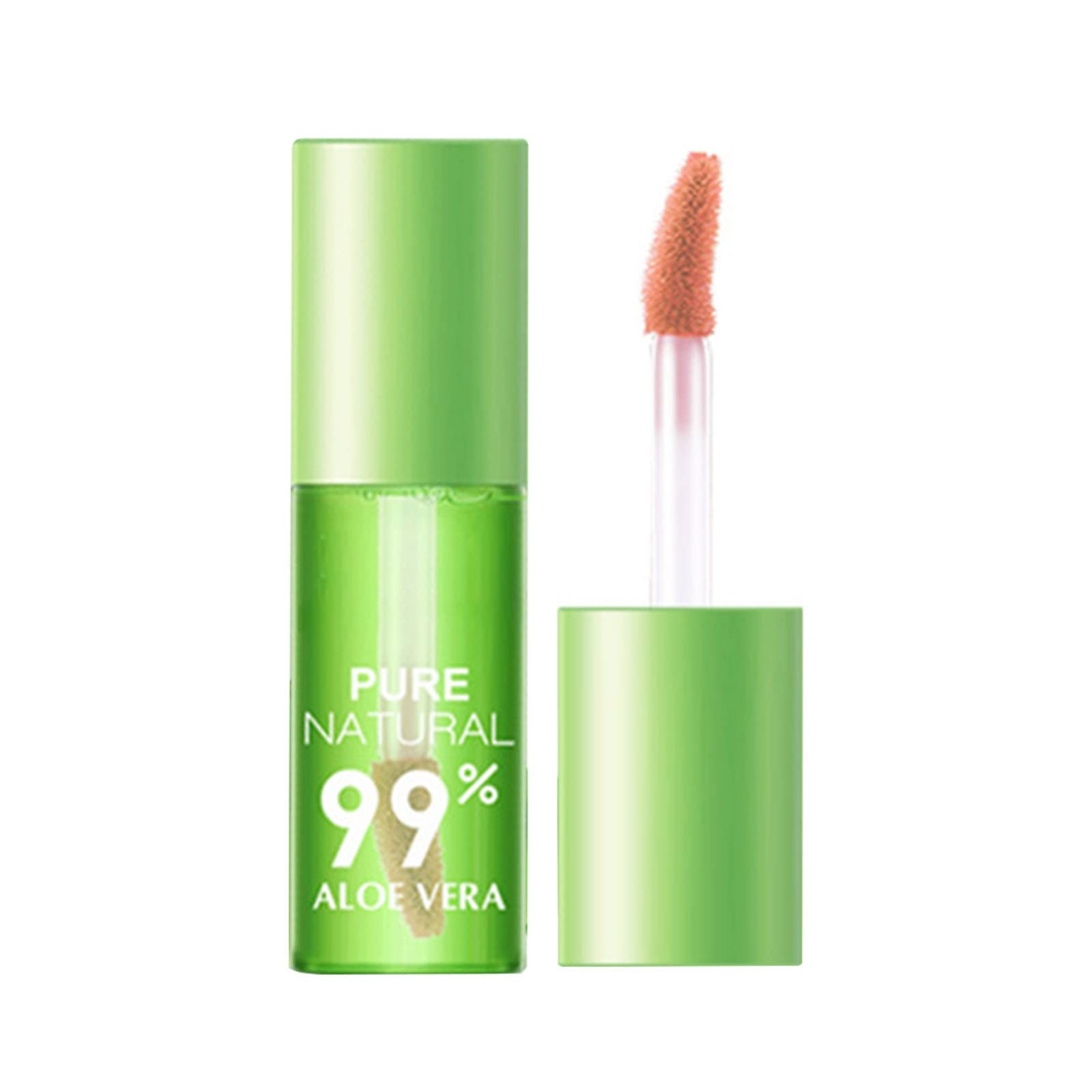 Johtae Color Changing Lipstick - Hydrating Aloe Lip Dye, Long Lasting Lip Gloss with Moisturizing Formula for Dry & Flaky Lips - 4ml Milk Lip Balm (One Size) - Perfect for Daily Wear, Date Night & Makeup Touch-Ups