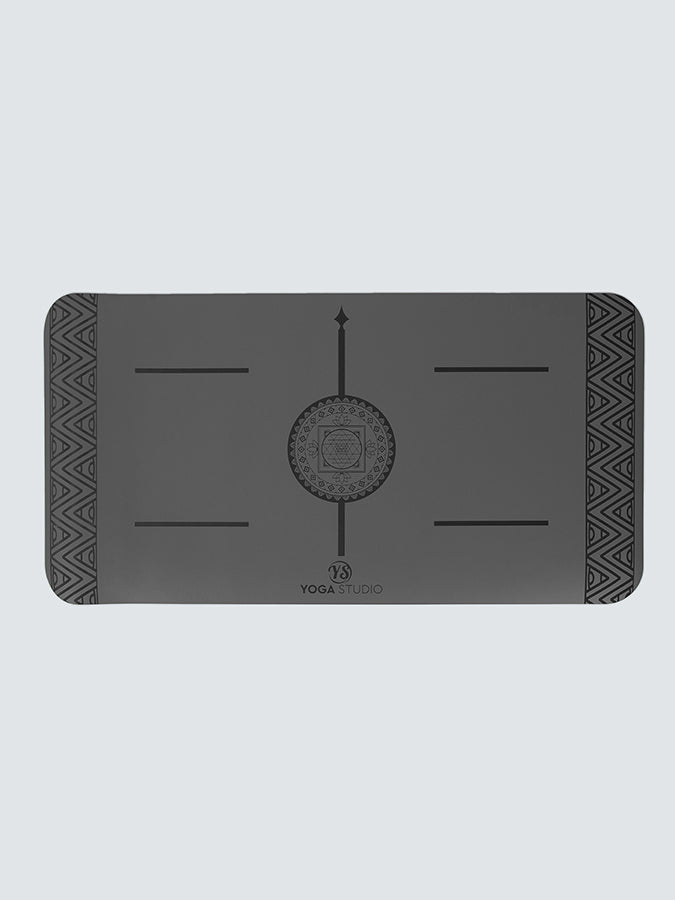 Non-Slip Yoga Knee Pad - The Grip Mini Mandala Mat for Yoga, Pilates & Meditation | Comfortable Cushion for Hard Floors | Perfect for Home Studios, Gyms & Outdoor Practice
