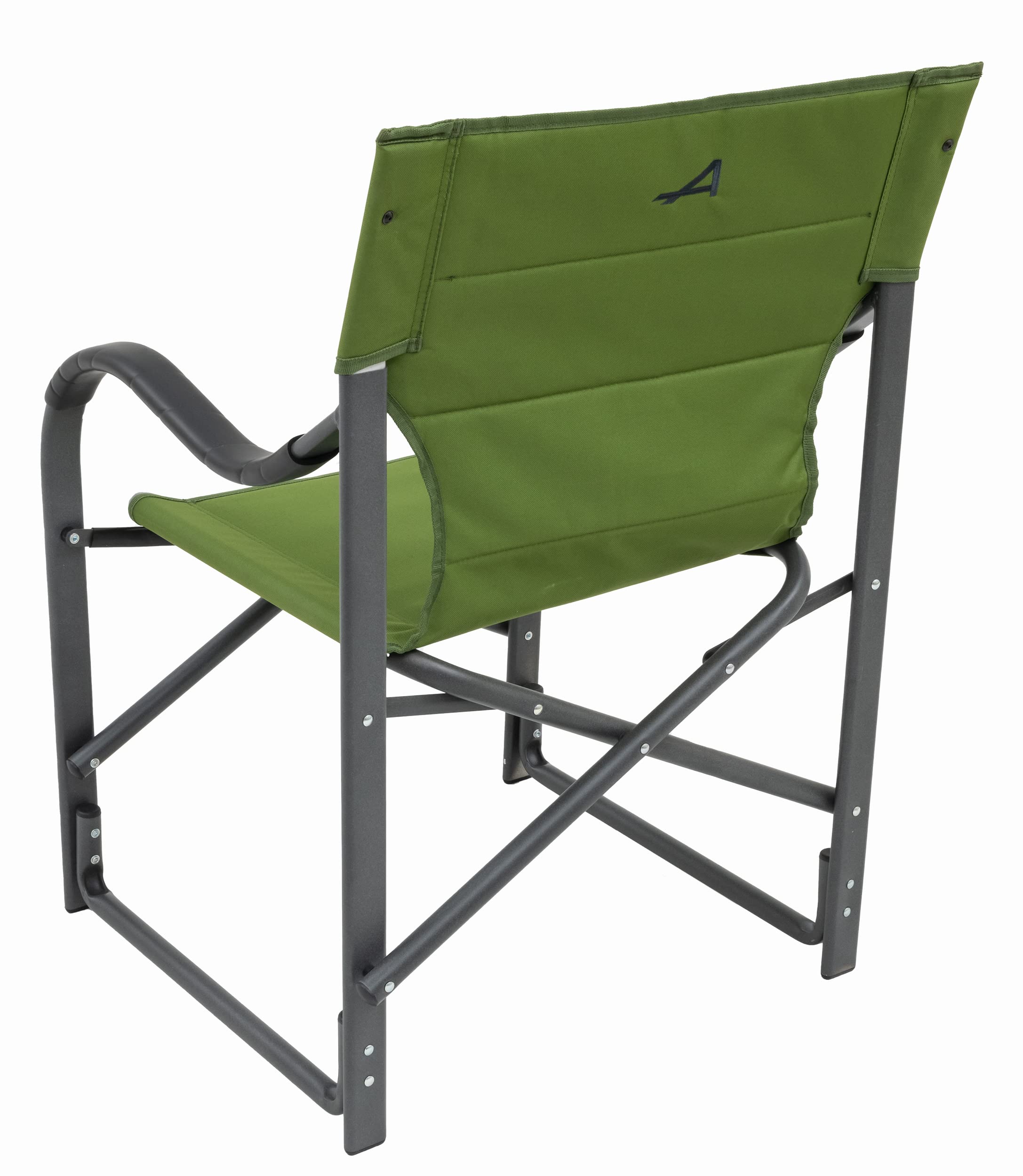 ALPS Mountaineering Camping Chair for Adults - Heavy Duty Folding Chair with Padded Polyester Fabric, Sturdy Aluminum/Steel Frame & Tall Back Support - Perfect for Outdoor Camping, Hiking, Backpacking, Beach & Picnics