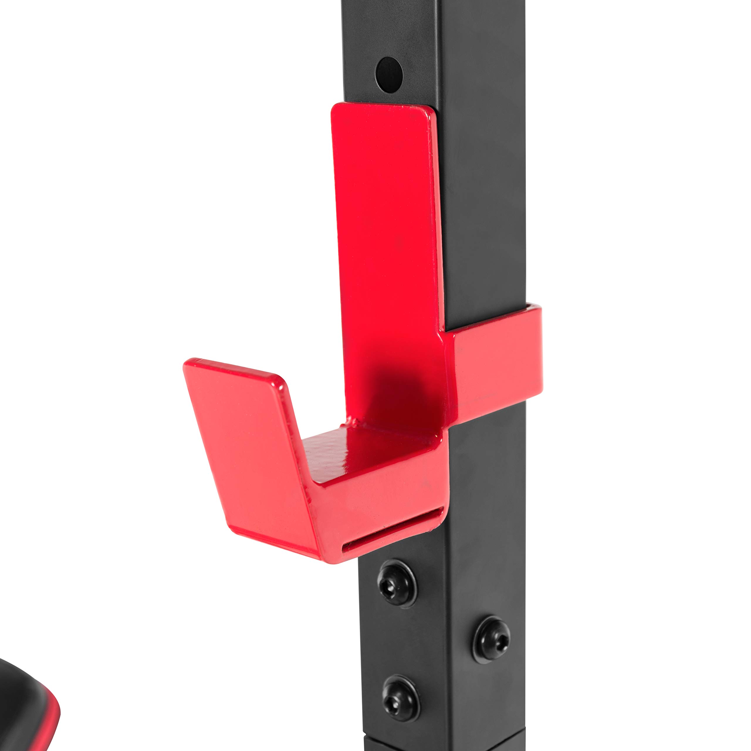 CAP Barbell Power Racks & Attachments for Home Gym Strength Training - Heavy Duty Squat Rack with Pull-Up Bar & Weight Plate Storage