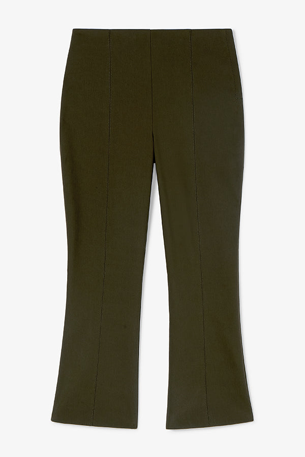 Kick Flare Foster Pant Eco PowerStretch - Dark Olive Women's Yoga Pants for Workout & Lounge Wear