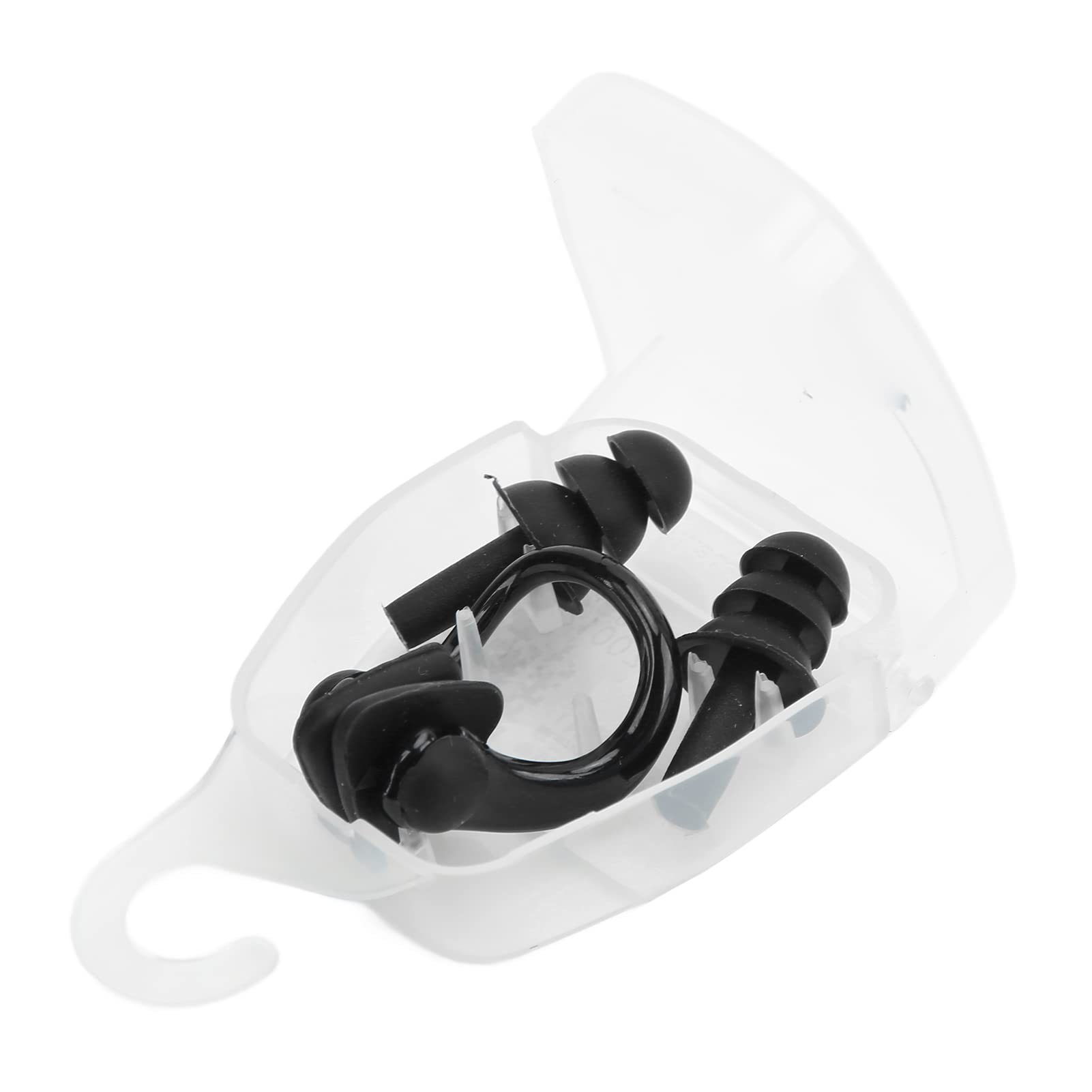 VGEBY Waterproof Silicone Swimming Earplugs & Nose Clip Set - Comfortable Swim Training Gear for Kids & Adults | Pool, Beach & Water Sports Protection Accessories