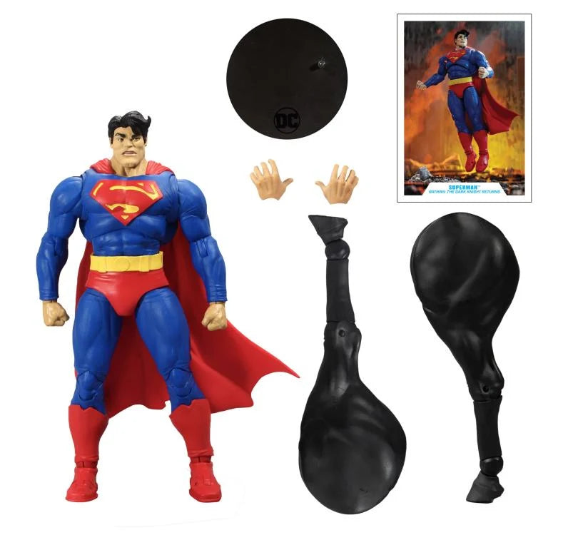 DC Multiverse Dark Knight Returns Superman Action Figure - 7-Inch Collectible Toy for DC Comics Fans - Perfect for Display, Gifts, and Superhero Battles