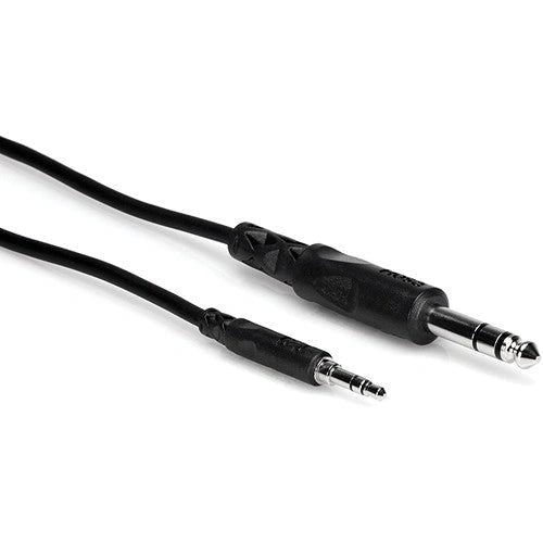 Hosa Technology 10ft Stereo Mini Male to Stereo Mini Male Audio Cable - Perfect for Headphones, Microphones & Audio Equipment Connection