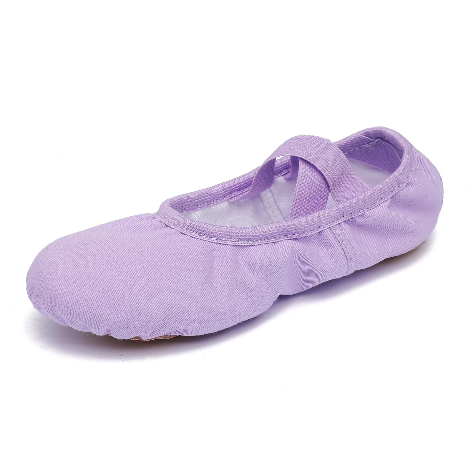 Girls Ballet Dance Shoes for Toddlers - Split Sole Lyrical Turners - Perfect for Ballet Class, Recitals & Dance Performances