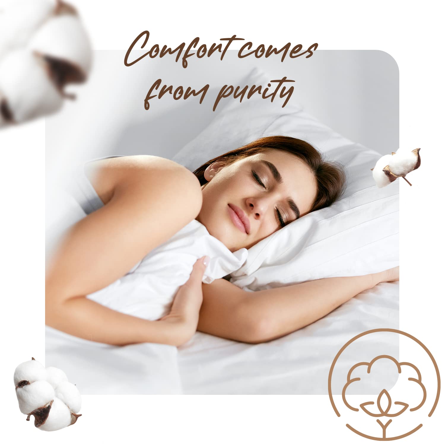 Luxury 1000 TC Egyptian Cotton Split King Sheet Set - 5 Piece 100% Cotton Sateen Sheets with 16