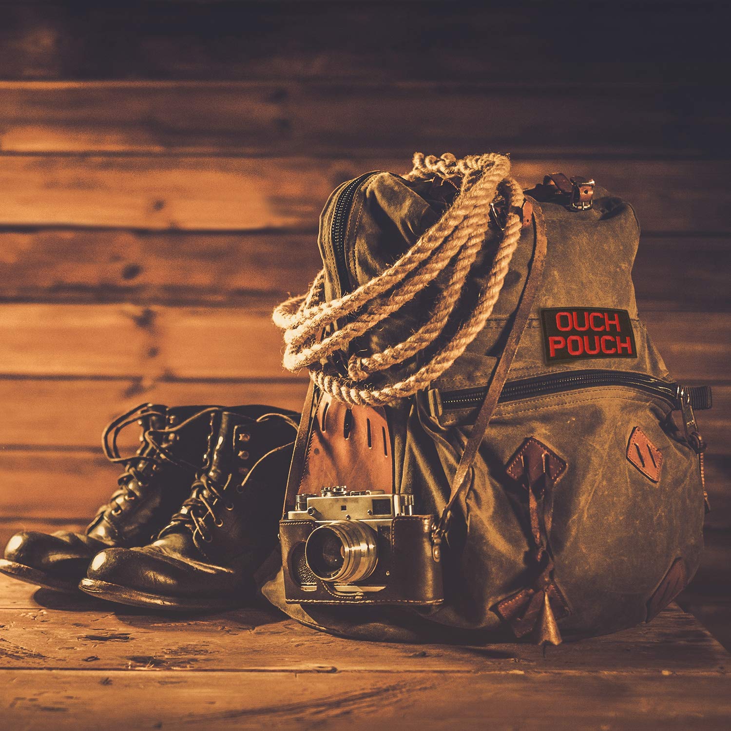 WILLBOND 3-Pack Embroidered Tactical Hook and Loop Patches - Durable, Water-Resistant Morale Appliques for Caps, Bags & Backpacks | Perfect for Military, Outdoor & Everyday Use