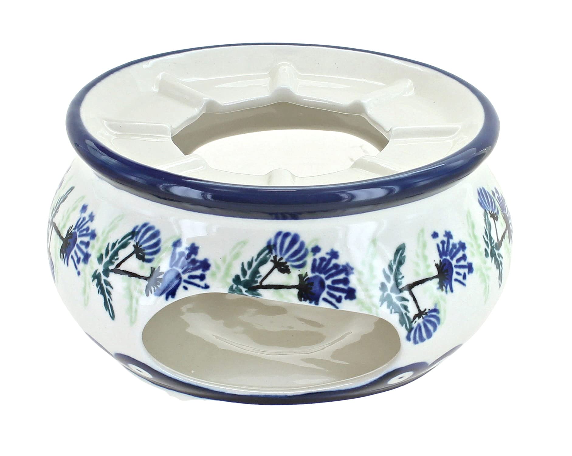 Blue Rose Polish Pottery Sweet Annie Teapot Warmer - Handmade Ceramic Tea Warmer for Home & Kitchen - Perfect for Afternoon Tea, Entertaining Guests, and Cozy Winter Evenings