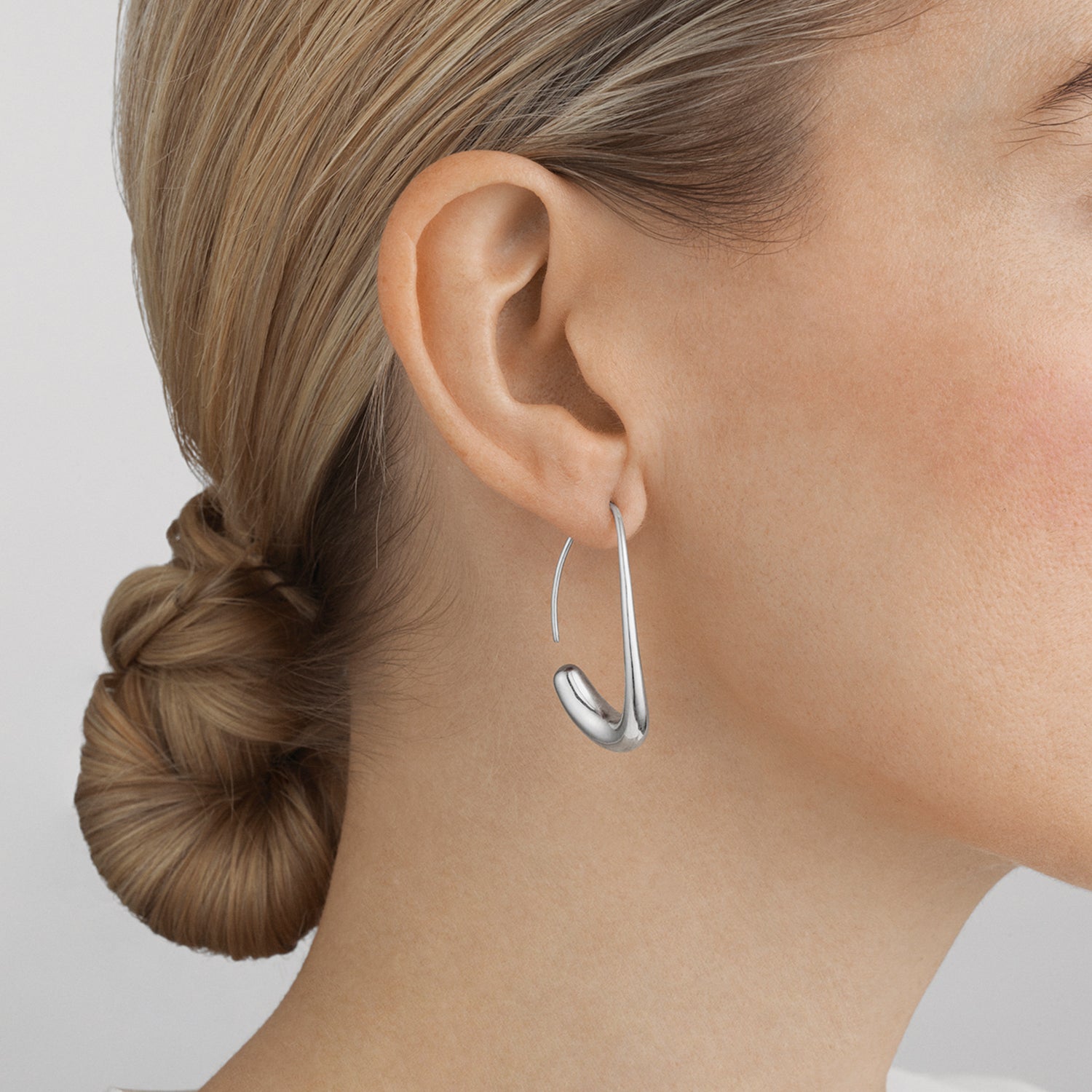 Sterling Silver Hoop Earrings for Women - Dainty & Elegant Jewelry Gift for Everyday Wear, Parties & Special Occasions