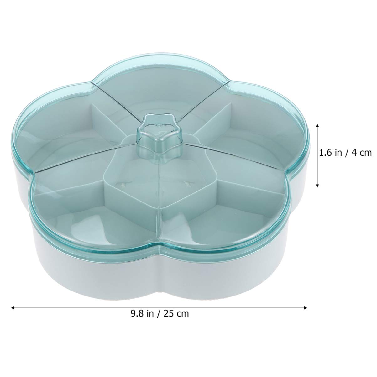DOITOOL 12-Inch Snack Serving Tray - Premium Appetizer Platter for Candy, Nuts, Fruits & Charcuterie - Perfect for Parties, Entertaining & Family Gatherings - Dishwasher Safe Serving Container with Elegant Design