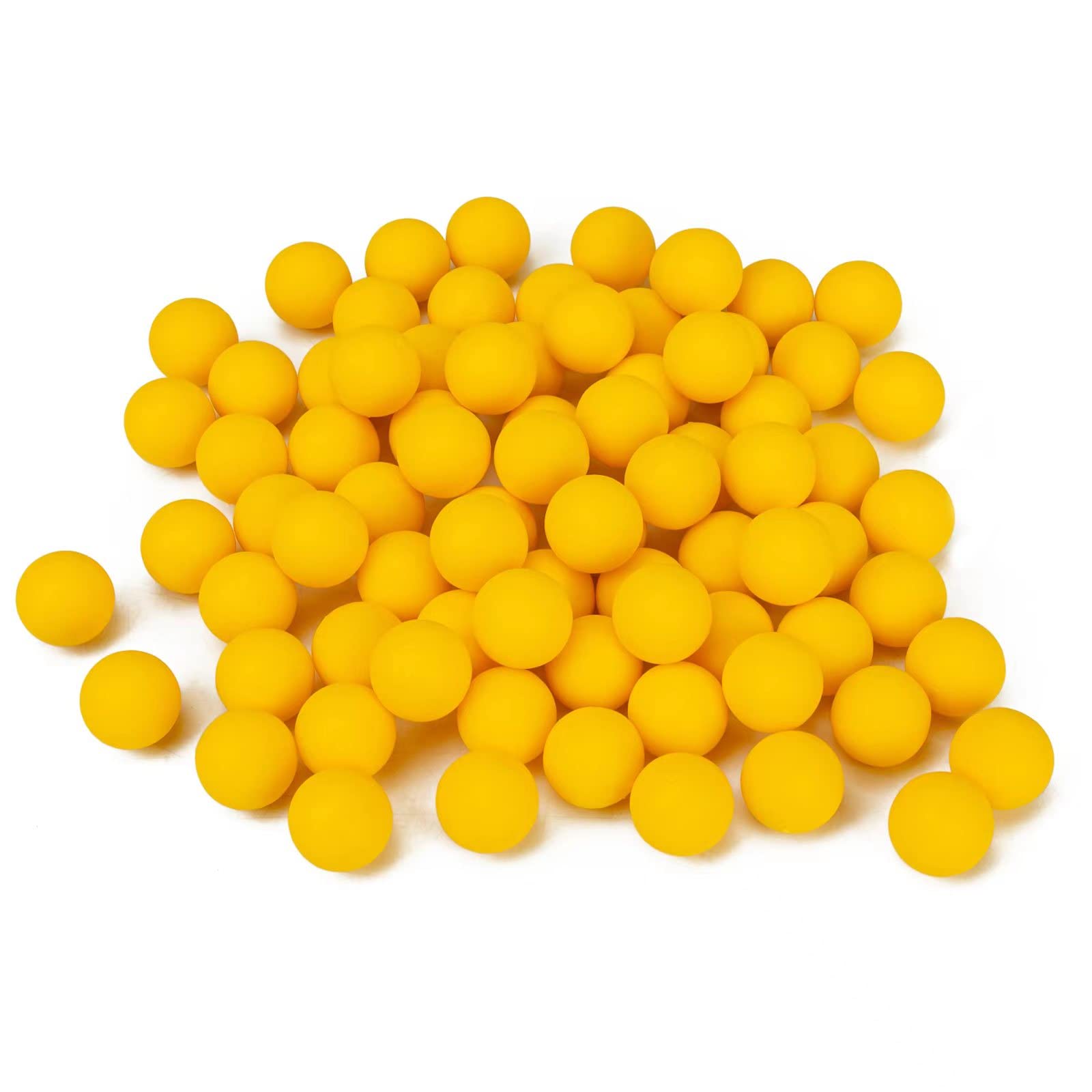 Reusable 0.68 Caliber Paintballs - 100 Pack Eco-Friendly Rubber Training Balls for Paintball & Airsoft | Perfect for Target Practice, Team Drills & Outdoor Shooting Games