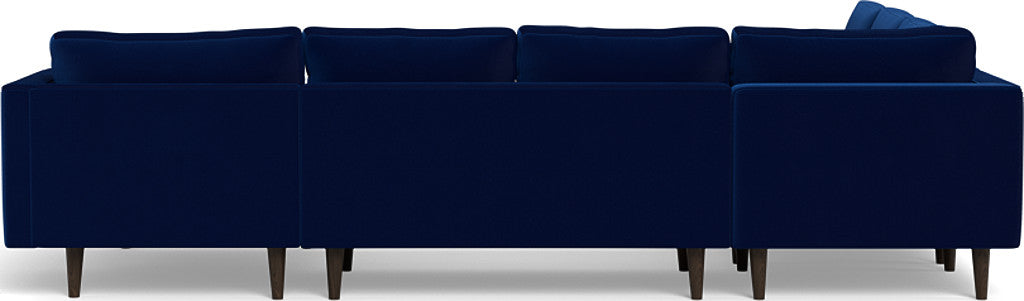 Ladybird 133 Corner Sectional Sofa with Right Chaise Lounge - Modern L-Shaped Couch for Living Room, Family Room & Home Theater
