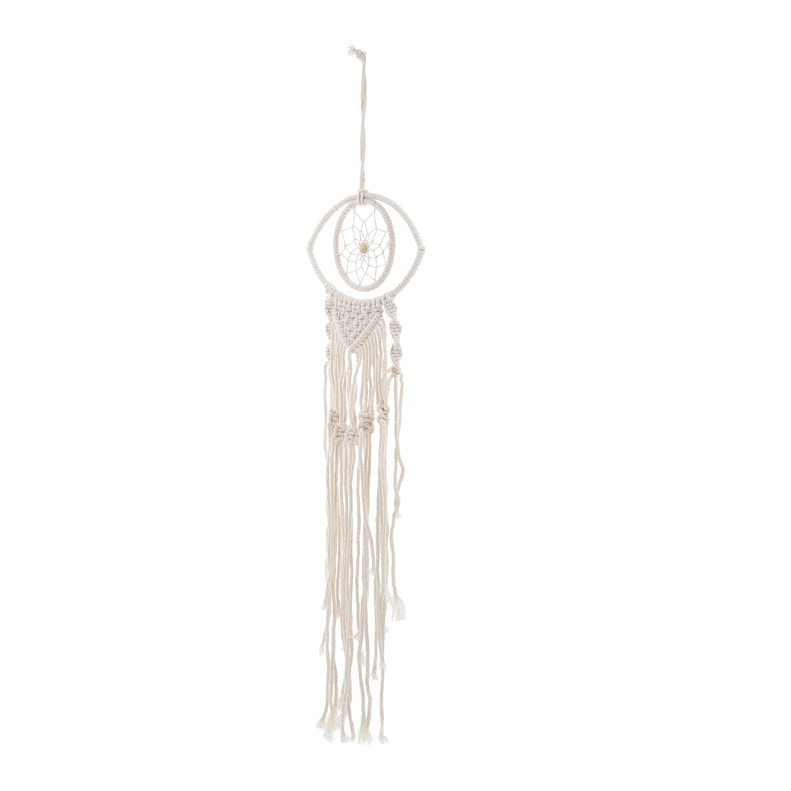 VOSAREA Hand-Woven Dreamcatcher Pendant with Creative Tassels - Bohemian Wall Hanging Decor for Bedroom, Nursery, or Living Room - Perfect for Home, Wedding, and Festival Decorations