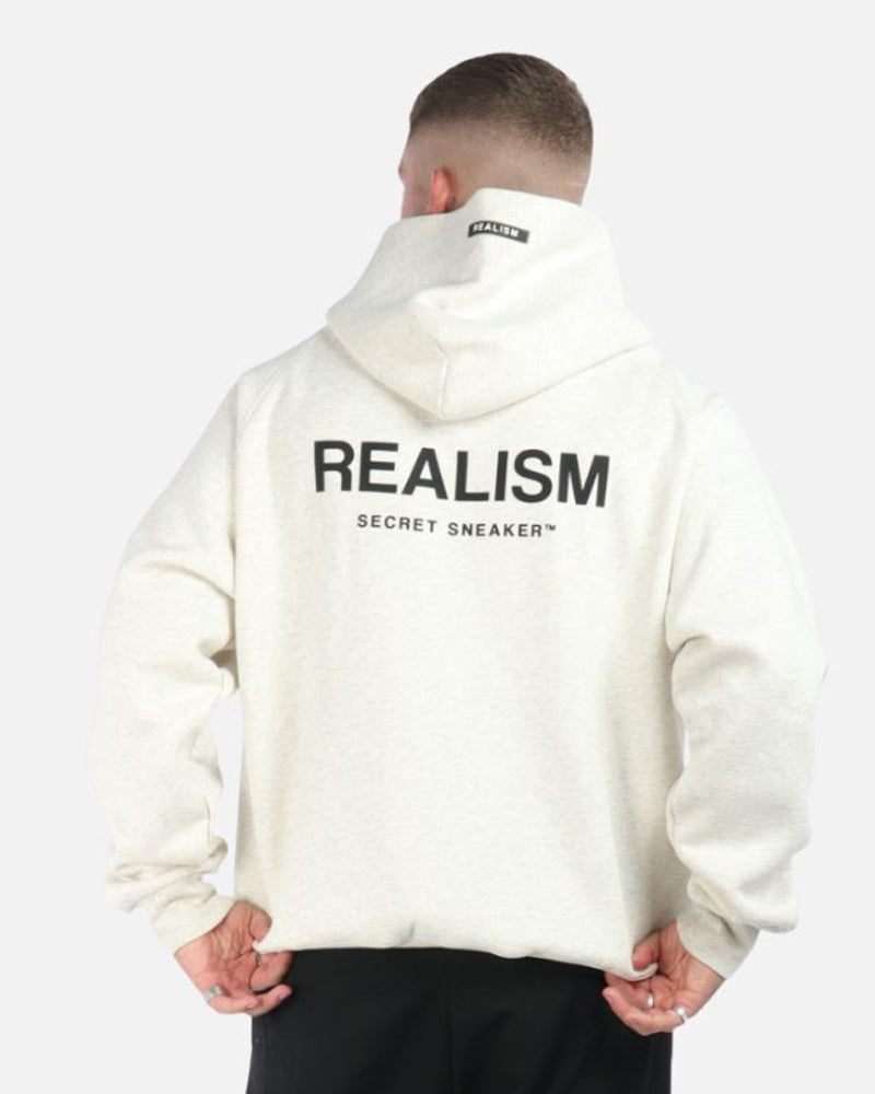 SSS Realism Render Hoodie Oatmeal - Soft & Stylish Unisex Pullover for Casual Wear, Street Fashion & Outdoor Activities
