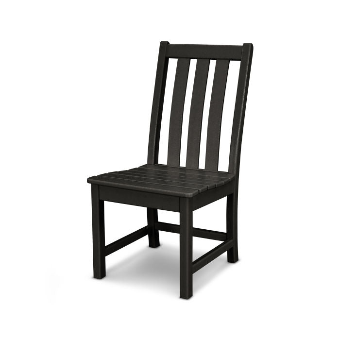 POLYWOOD Vineyard Dining Side Chair - Weather-Resistant Outdoor Furniture for Patio, Garden & Poolside Use