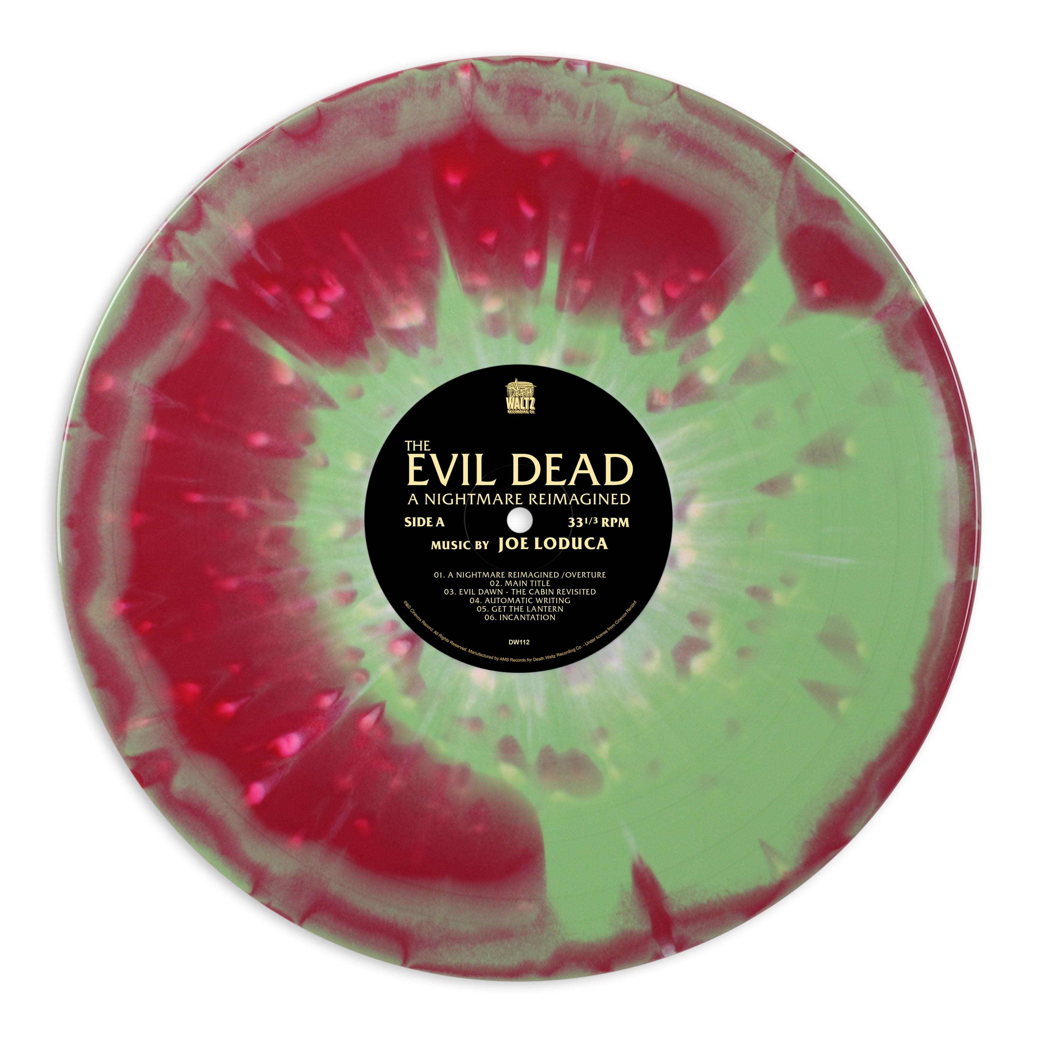 Evil Dead: A Nightmare Reimagined 2XLP Limited Edition Vinyl Soundtrack - Horror Movie Collector's Item for Home Theater & Halloween Parties