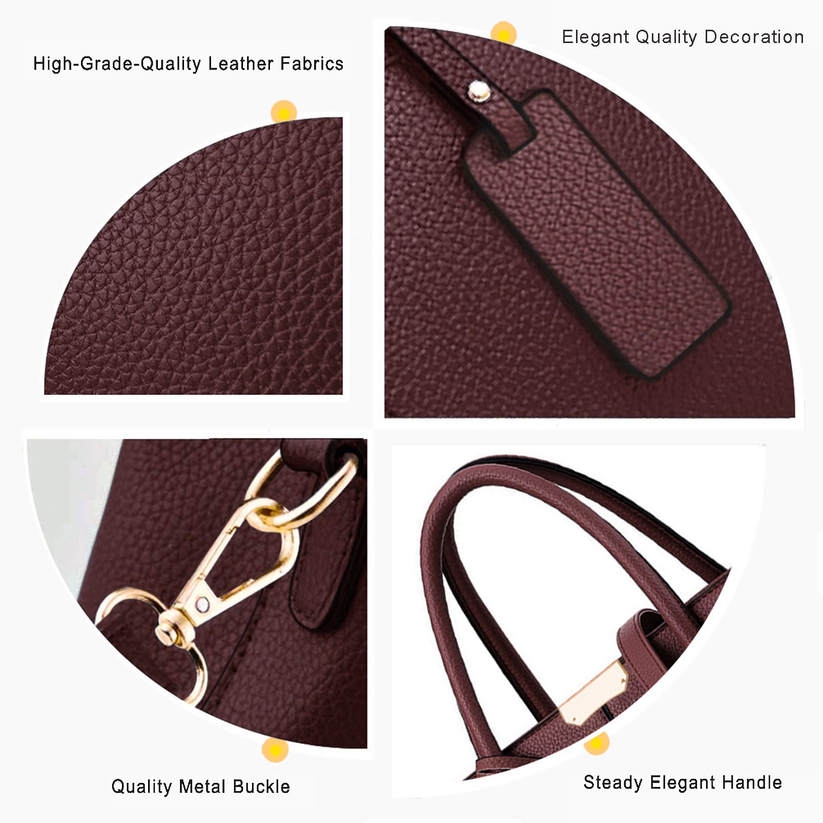 Stylish Women's Purses & Handbags - Fashion Shoulder Tote Bags & Top Handle Satchel for Work, Travel & Everyday Use