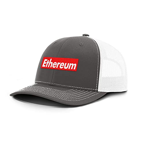 Charcoal Front / White Mesh