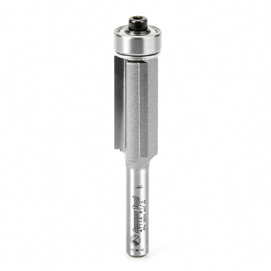 Amana 47114 Flush Trim Router Bit with 3 Flutes & 1/4