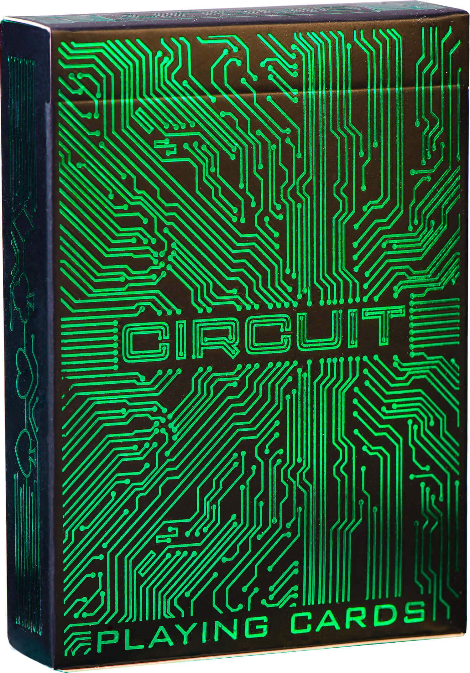 Premium Computer Themed Circuit Playing Cards - Unique Bright Color Deck with Free Card Game eBook - Cool Poker Cards for Kids & Adults - Perfect for Game Nights, Magic Tricks & Collectors - Black Playing Cards Deck