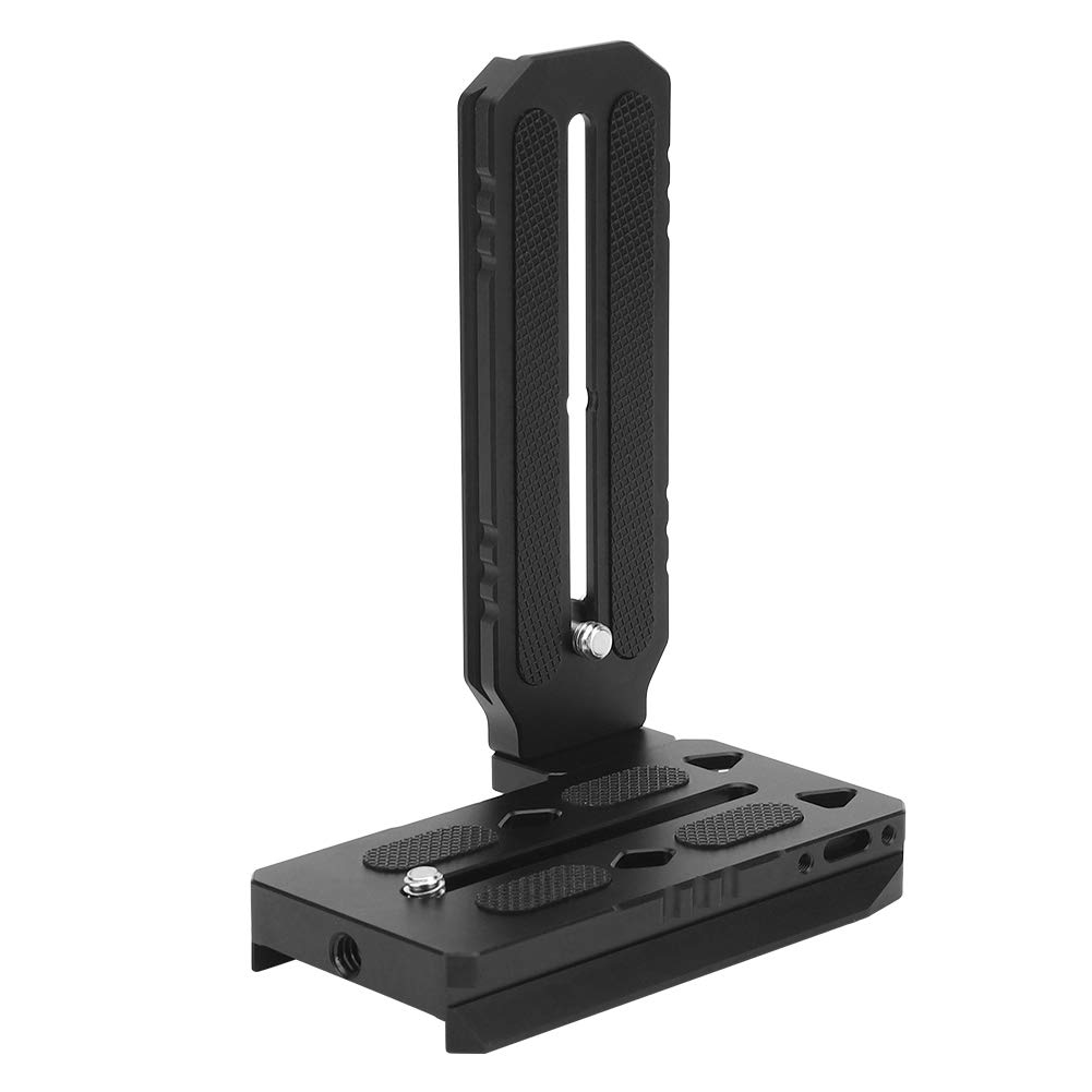 Luqeeg Vertical Shooting Camera Plate - Compatible with Zhiyun Weebill & Weebill S Stabilizers for DSLR & Mirrorless Cameras - Perfect for Vlogging, Live Streaming & Portrait Photography