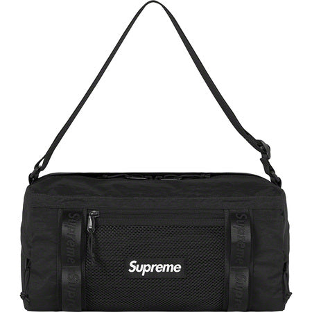 Supreme Mini Duffle Bag - Compact Travel Duffel for Gym, Sports & Weekend Getaways - Water-Resistant Black Carry-On Bag for Men & Women