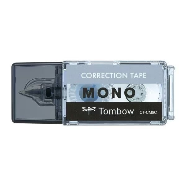 MONO Correction Tape with Pocket Clip - Whiteout Tape for Smooth, Clean Corrections - Perfect for Office, School & Home Use