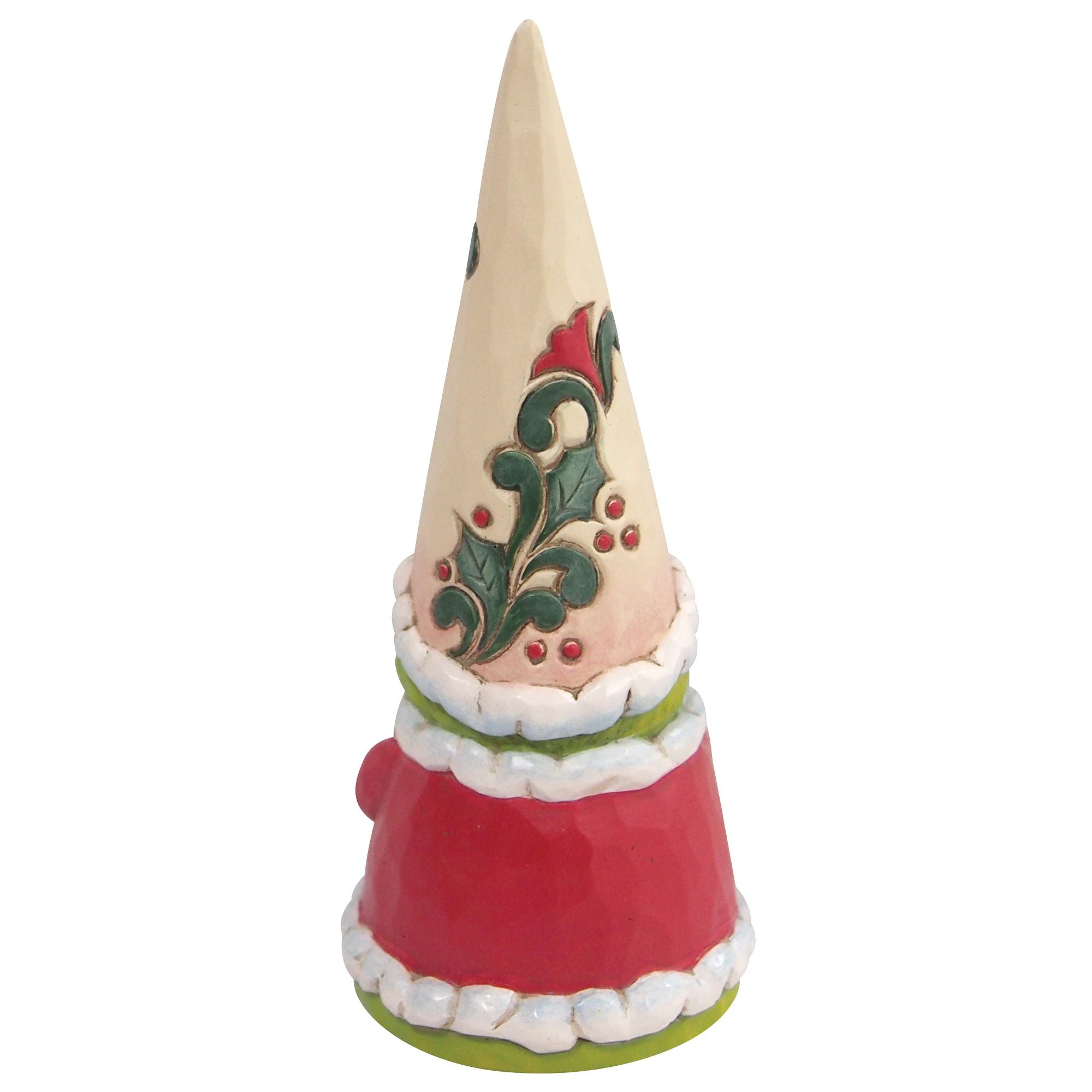 Christmas Grinch Gnome Holding Present - Festive Holiday Decor for Home, Office & Yard - Perfect for Xmas Party, Gift Exchange & Outdoor Decorations