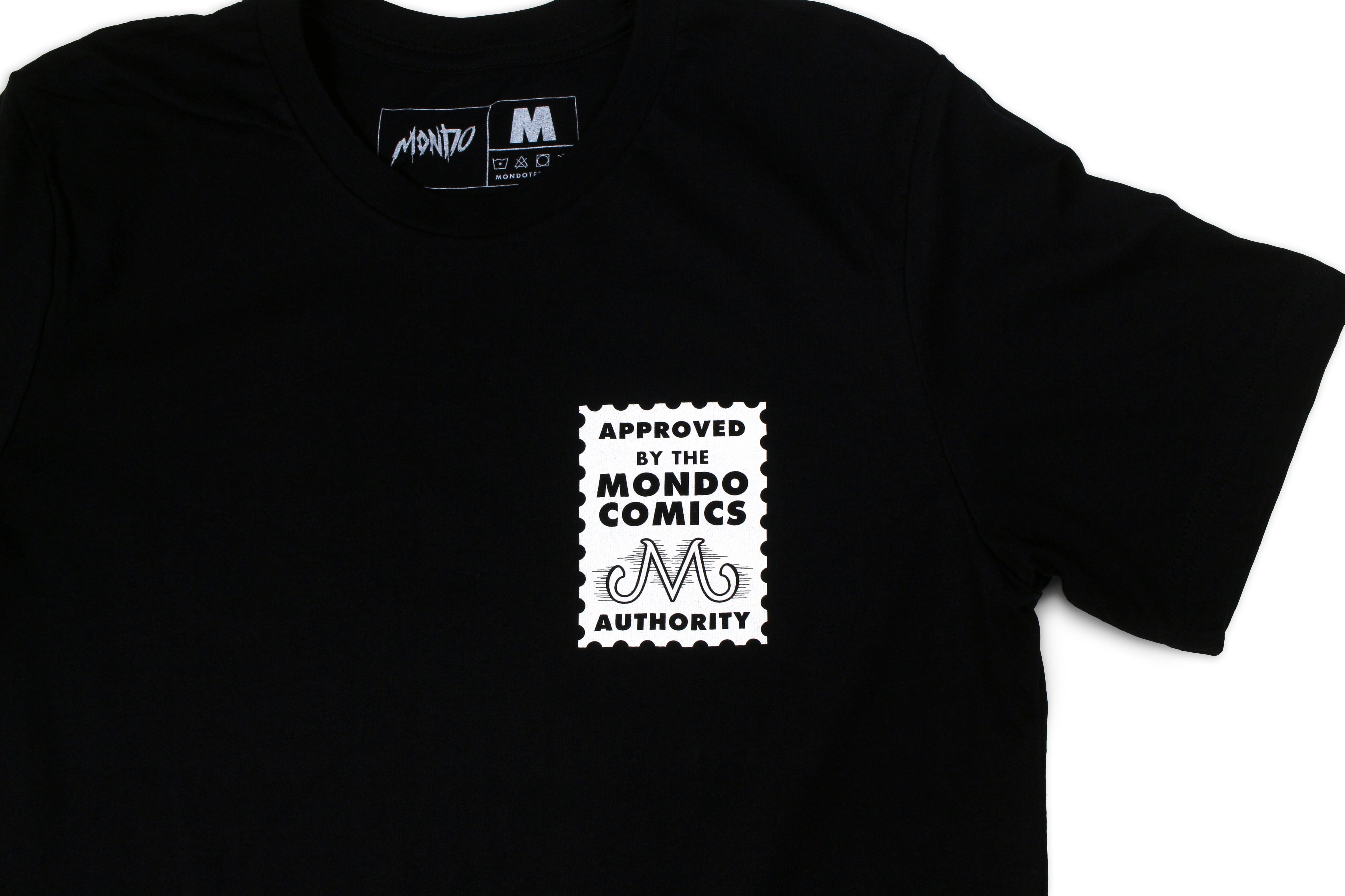 Mondo Authority T-Shirt for Men - Premium Cotton Comfort Fit Tee - Casual Wear, Street Style & Everyday Outfits