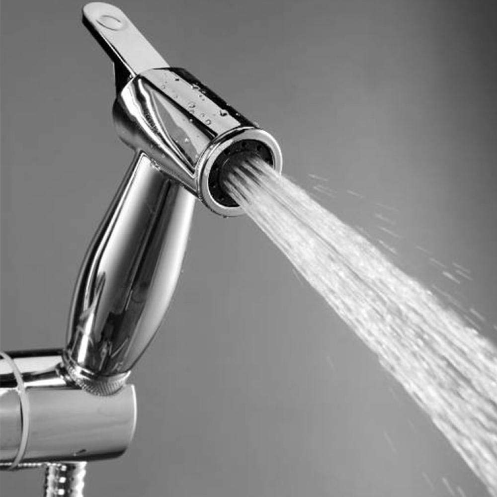 Muslim Bidet Shower Kit - ABS Pressure Sprayer Nozzle for Toilet, Kitchen, Sink & Faucet | Portable Handheld Bidet Washer with Hygienic Cleaning for Bathroom & Personal Care