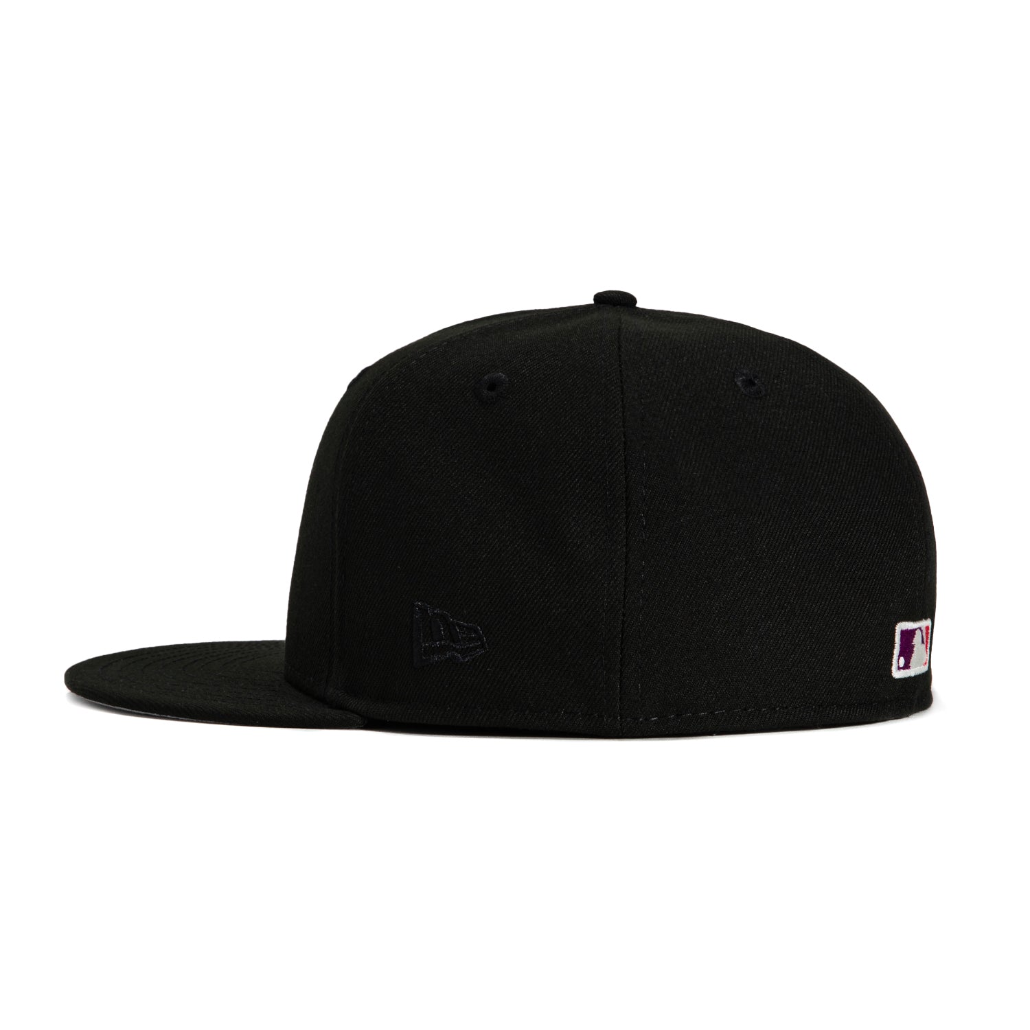 New Era 59Fifty Minnesota Twins City Patch Alternate M Gradient Hat - Black, Infrared, Purple | Official MLB Baseball Cap for Men & Women | Perfect for Games, Collecting & Streetwear Fashion