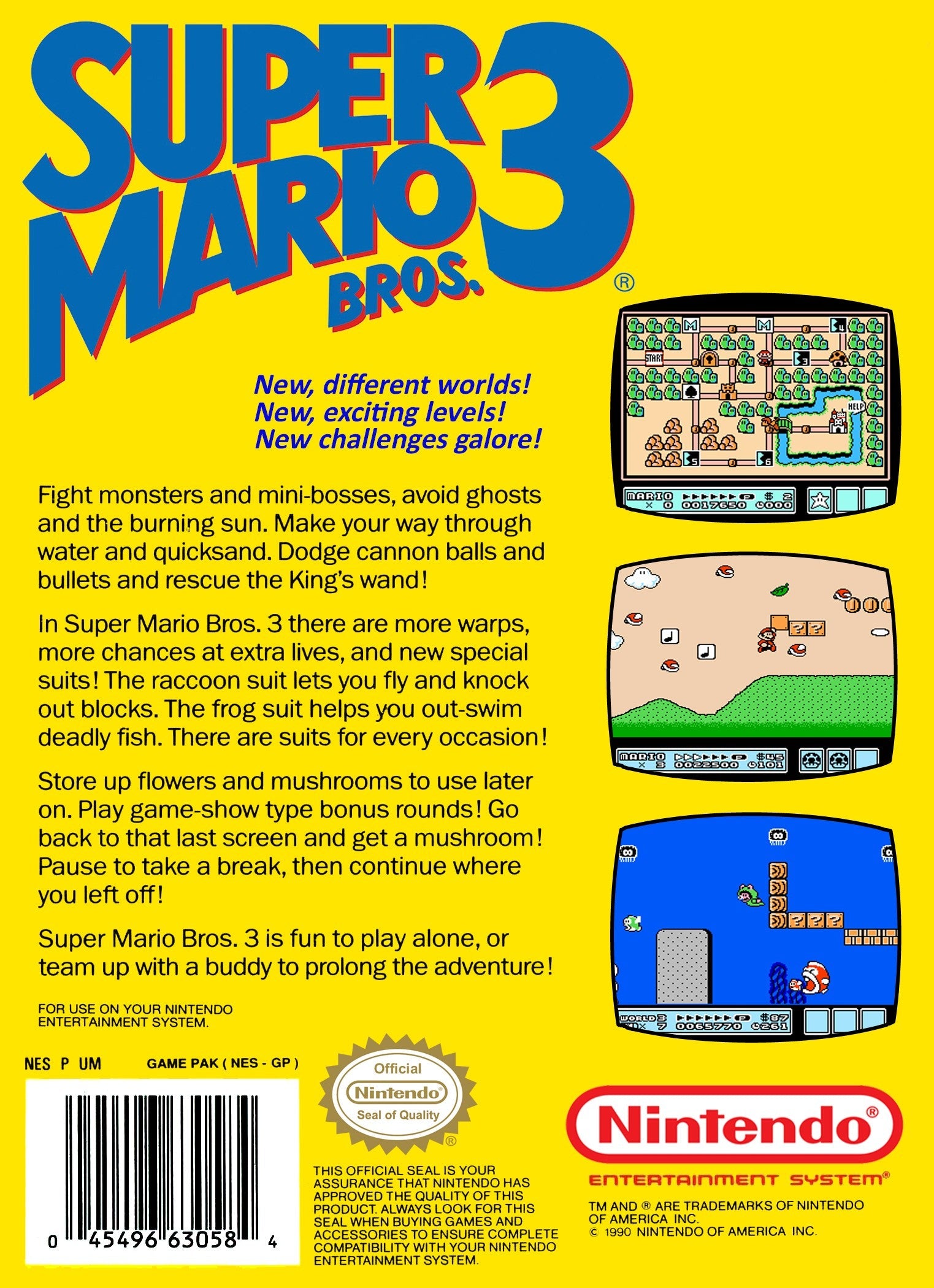 Super Mario Bros. 3 - Classic NES Video Game for Nintendo Switch & Retro Gaming Enthusiasts | Perfect for Family Game Nights & Nostalgic Adventures