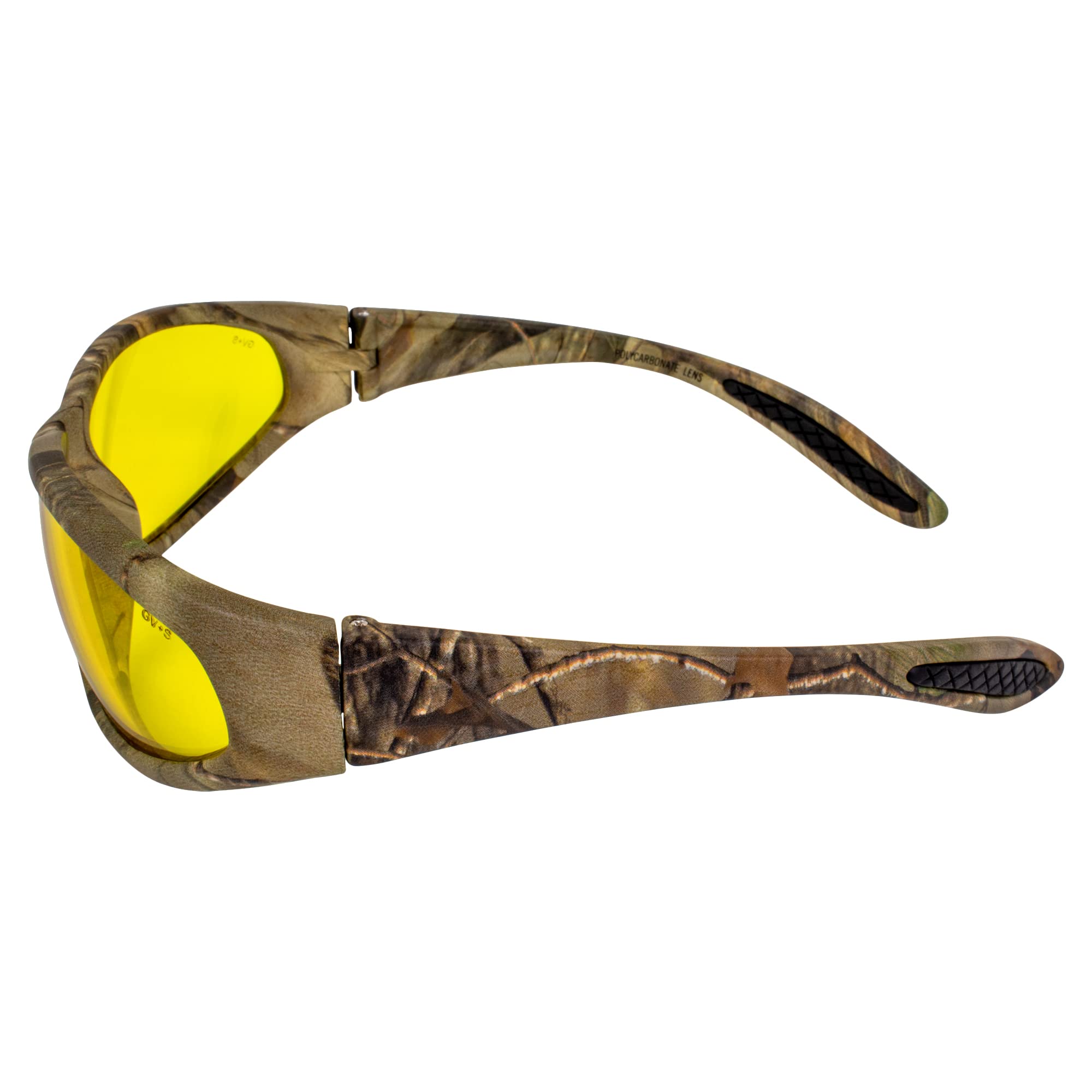 Global Vision Eyewear Cruising Safety Glasses - Clear Anti-Fog Lenses for Motorcycle Riding, Cycling & Outdoor Sports - ANSI Z87.1 Certified Protective Eyewear