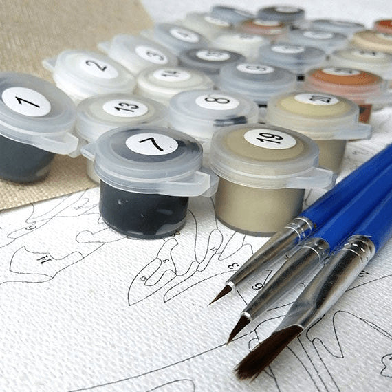Custom Paint by Numbers Kit - Personalized DIY Portrait Painting for Adults & Beginners - Perfect for Home Decor, Gifts & Relaxation
