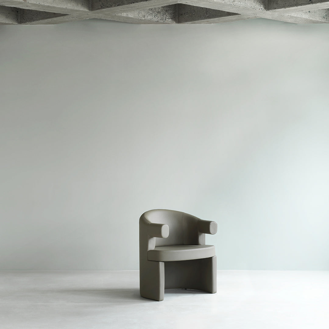 Simon Legal Burra Armchair by Normann Copenhagen - Modern Scandinavian Lounge Chair for Living Room, Office, or Reading Nook