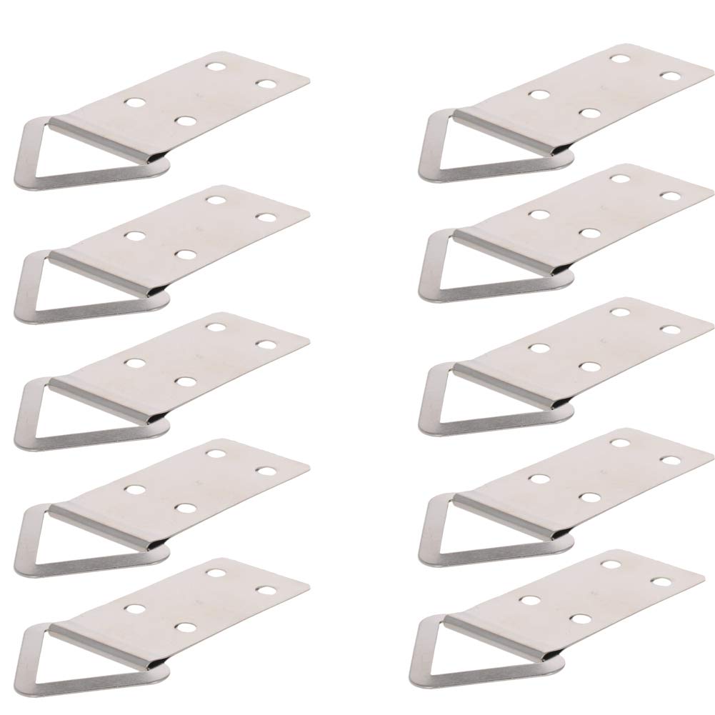 MroMax 10PCS Silver Ring Frame Buckles 2.76