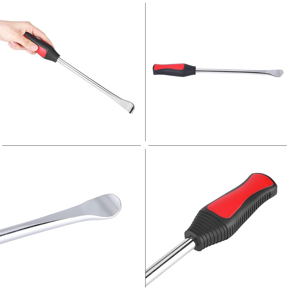 Motorcycle Tire Lever Tool - Wheel Changing Spoons & Rim Protectors for Easy Repair