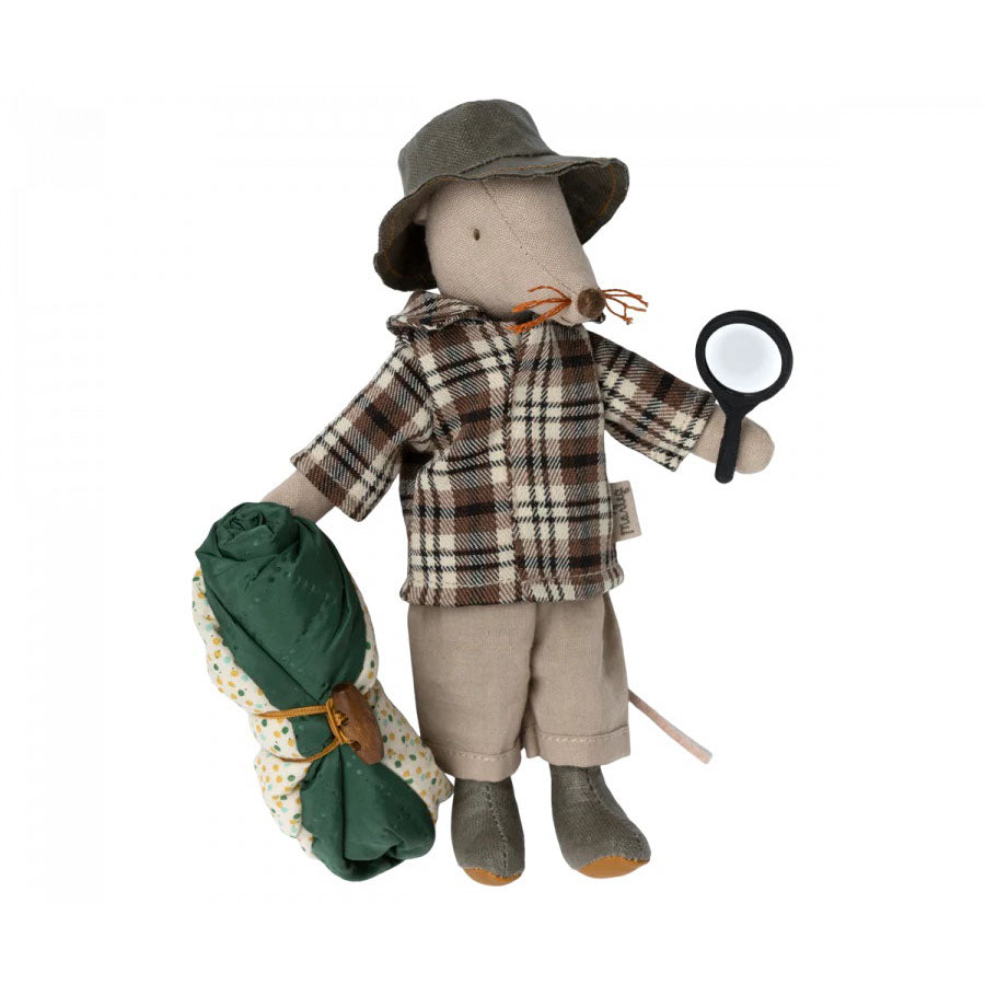 Maileg Wildlife Guide Mouse - Adorable Collectible Toy Mouse for Kids & Nature Lovers | Perfect for Playtime, Educational Gifts & Nursery Decor