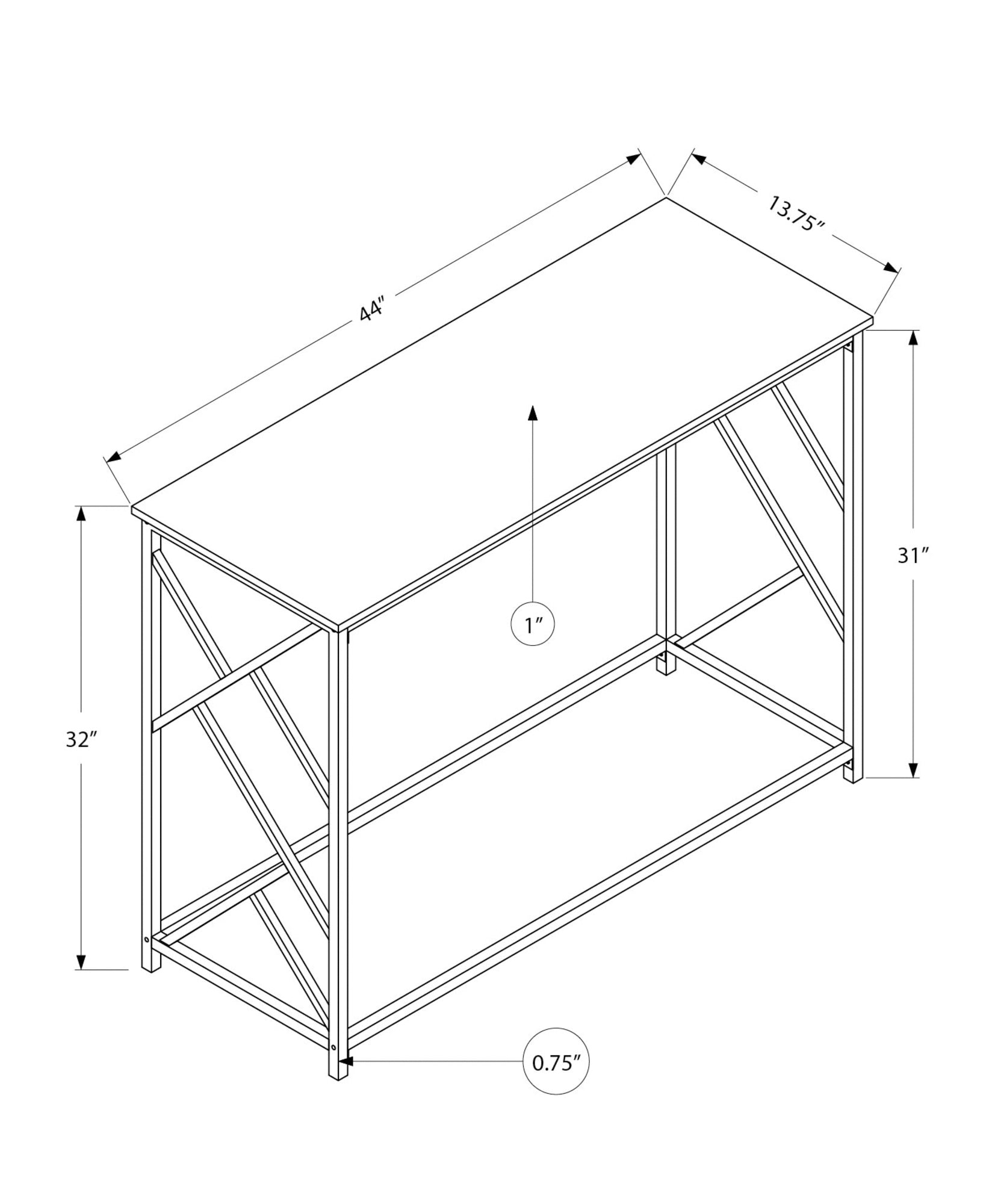Modern Accent Table 44