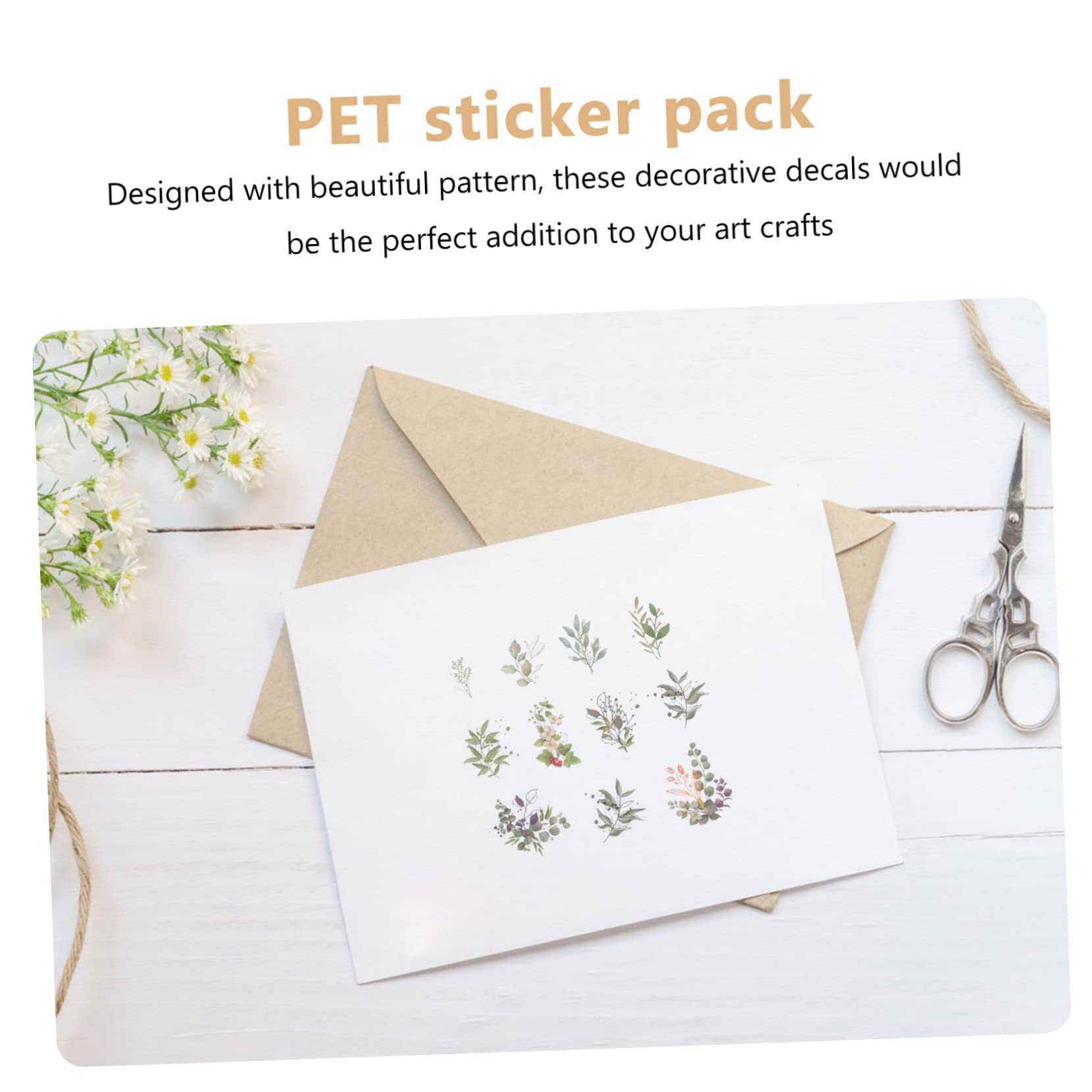 STOBOK 5 Pet Sticker Pack - 4pcs Cute Animal Stickers for Scrapbooking, Collage, DIY Journals, Bullet Notebooks & Kids Craft Supplies