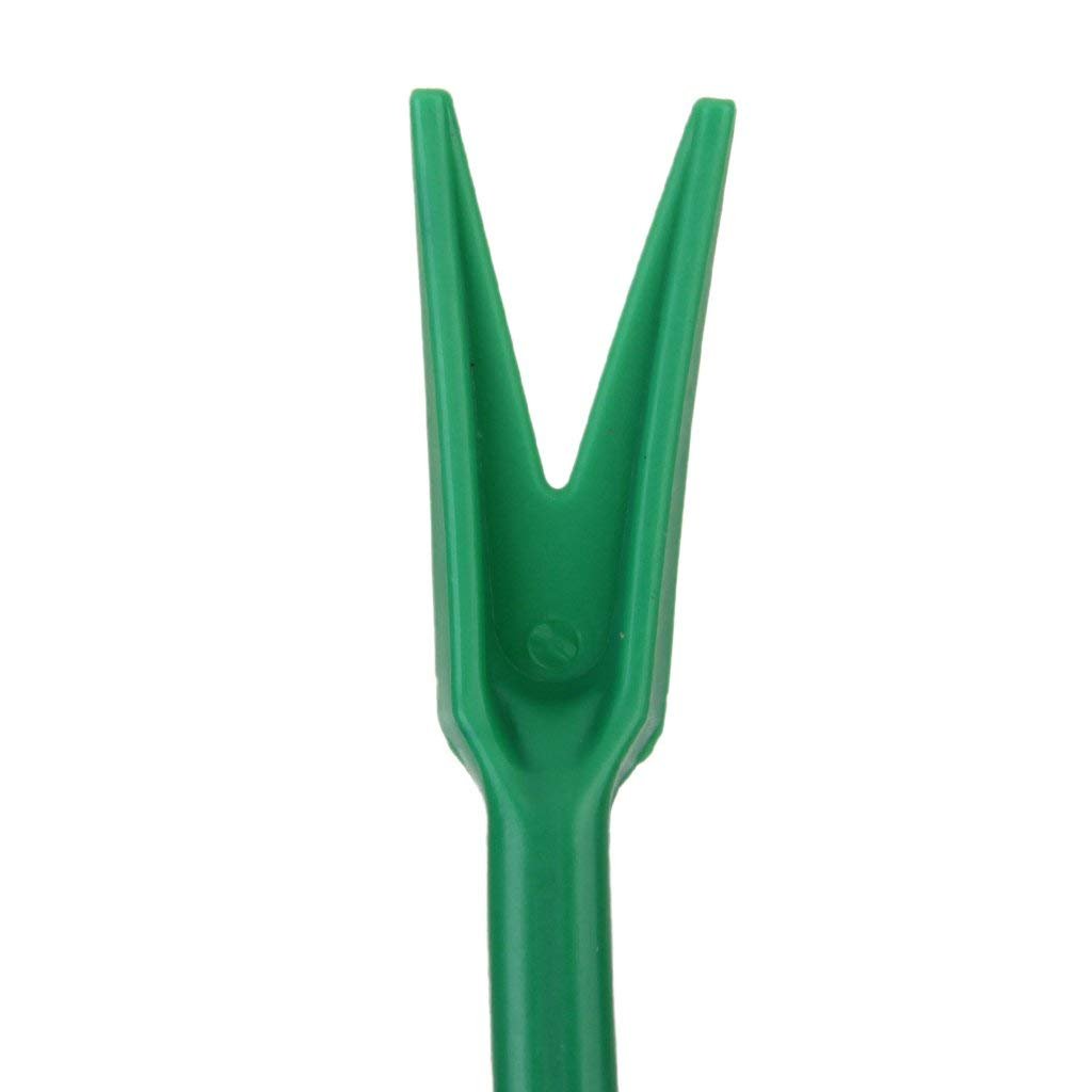 ABchat Plastic Widger with Dibber - Essential Garden Seedling Tools for Planting & Transplanting (Green) | Perfect for Indoor Herb Gardens & Outdoor Vegetable Beds