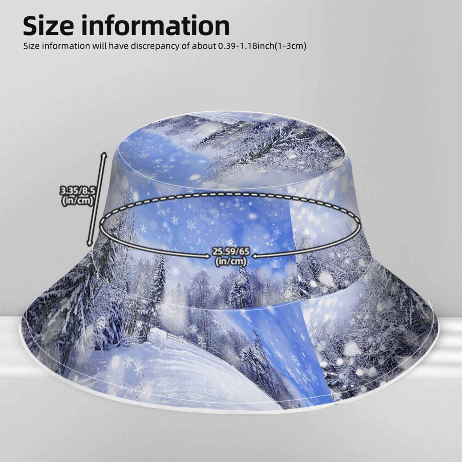 WONDERTIFY White Tulips Bucket Hat - Stylish Sun Protection for Women & Men | Perfect for Beach, Summer Outfits & Outdoor Activities