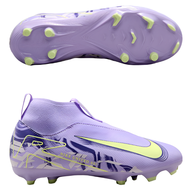 Nike United Junior Mercurial Superfly 10 Academy FG/MG Soccer Cleats - Lightweight Football Shoes for Kids with Firm Ground & Multi-Ground Studs - Perfect for Youth Training, Matches and Outdoor Play