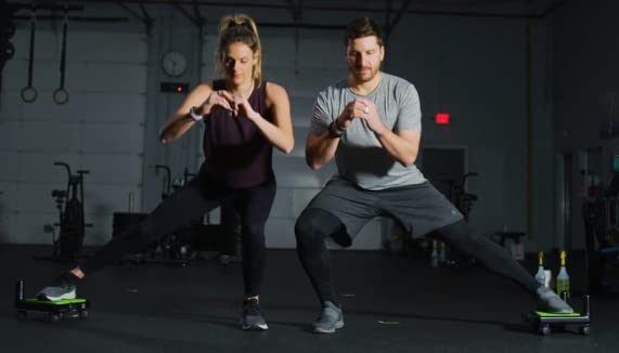 HIIT Split Core Full Body Workout Ab Roller Wheel - Home Gym Equipment for Abs & Core Strength | Perfect for Home Workouts, Office Exercises & Fitness Routines