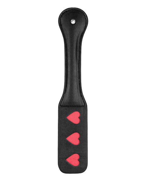 Black Shots Ouch Hearts Paddle - Fun Drinking Game Accessory for Parties & Gatherings