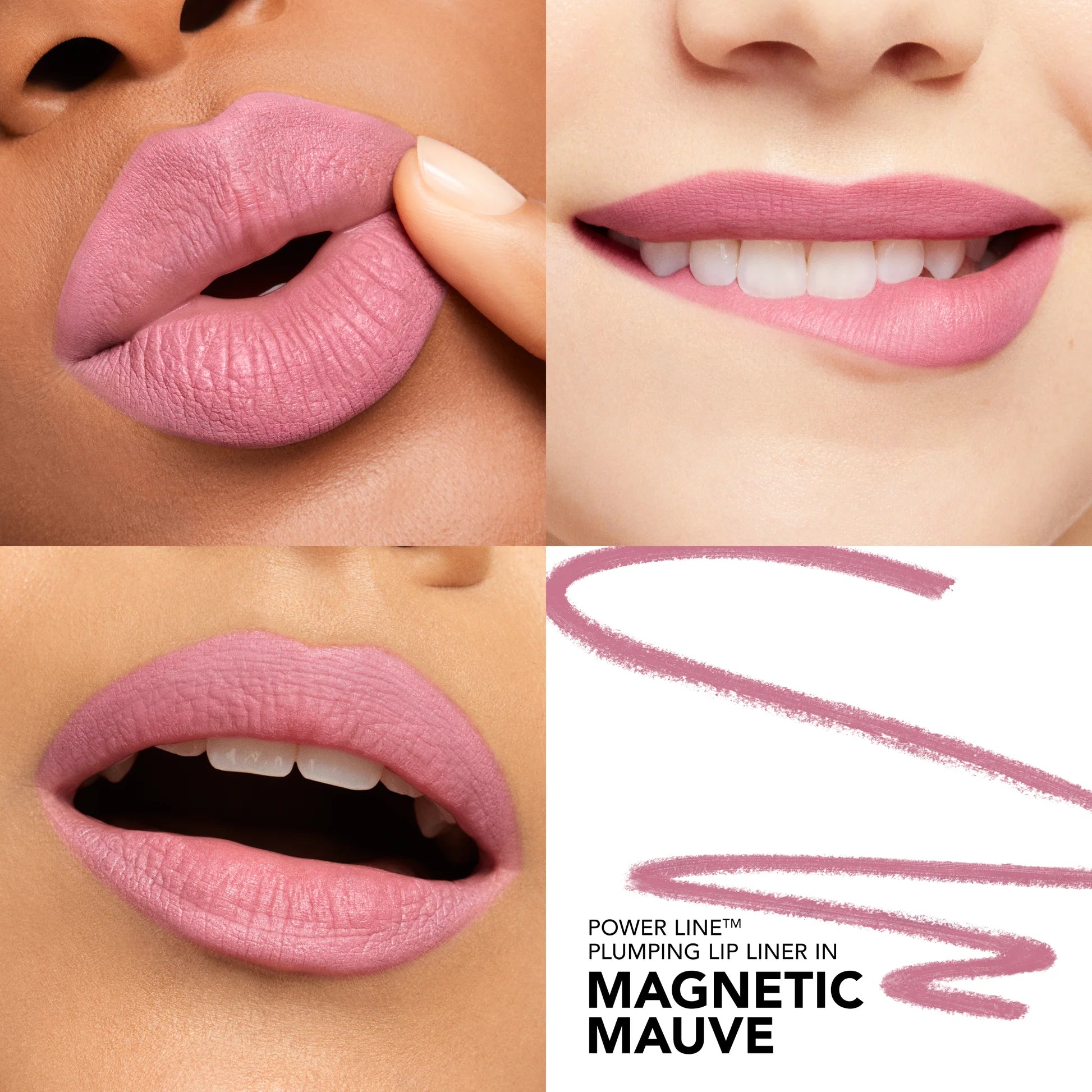 Dolly's Glam Getaway Power Line™ Plumping Lip Liner - Magnetic Mauve | Long-Lasting Lip Contour Pencil for Fuller Lips | Perfect for Everyday Wear & Special Occasions